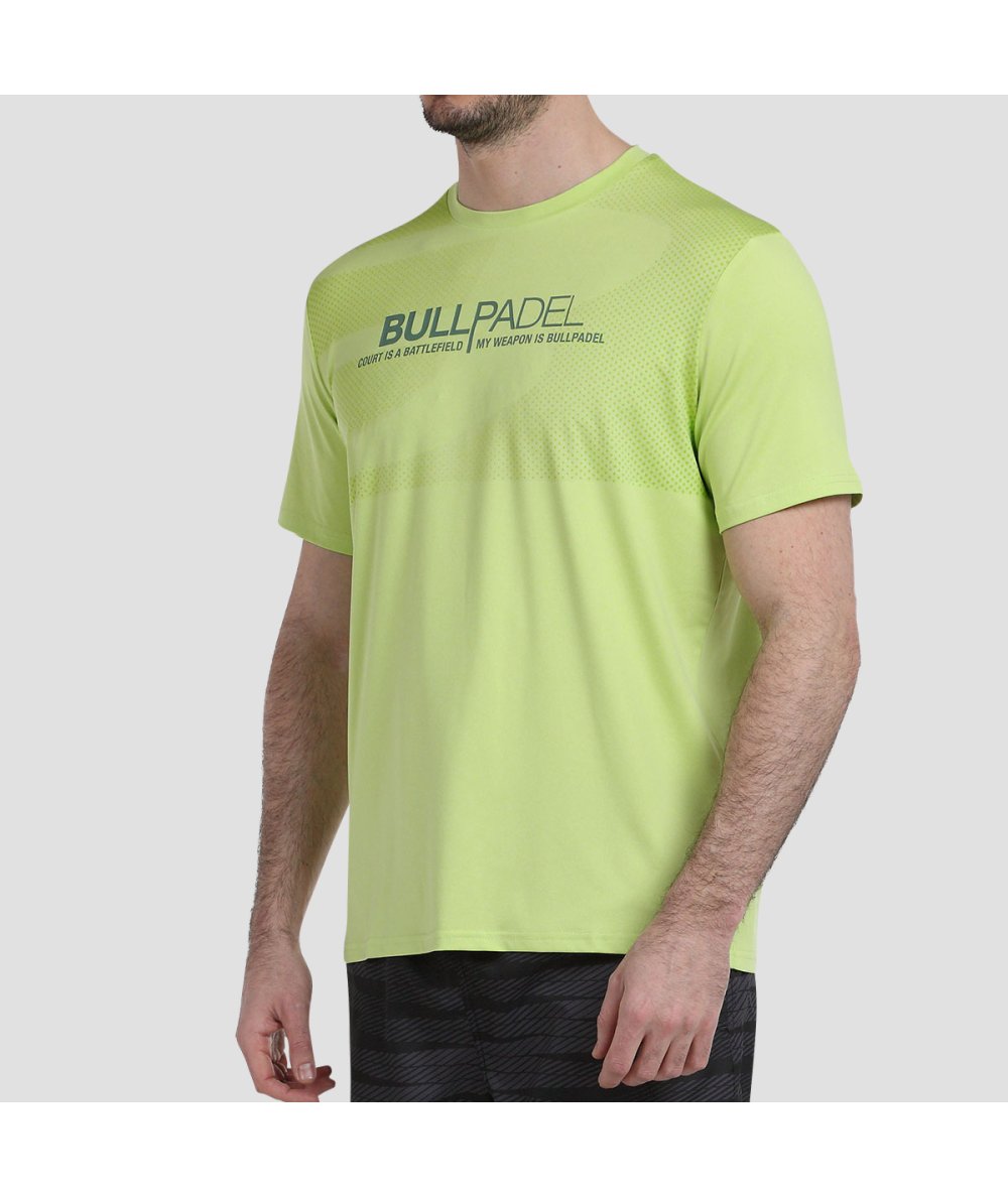 T-Shirt LETEO 200 - Amarelo enxofre