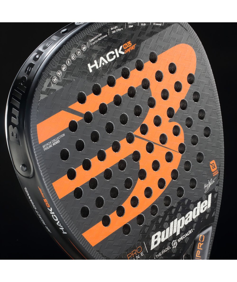 RAQUETE BULLPADEL HACK 03 COMFORT 24