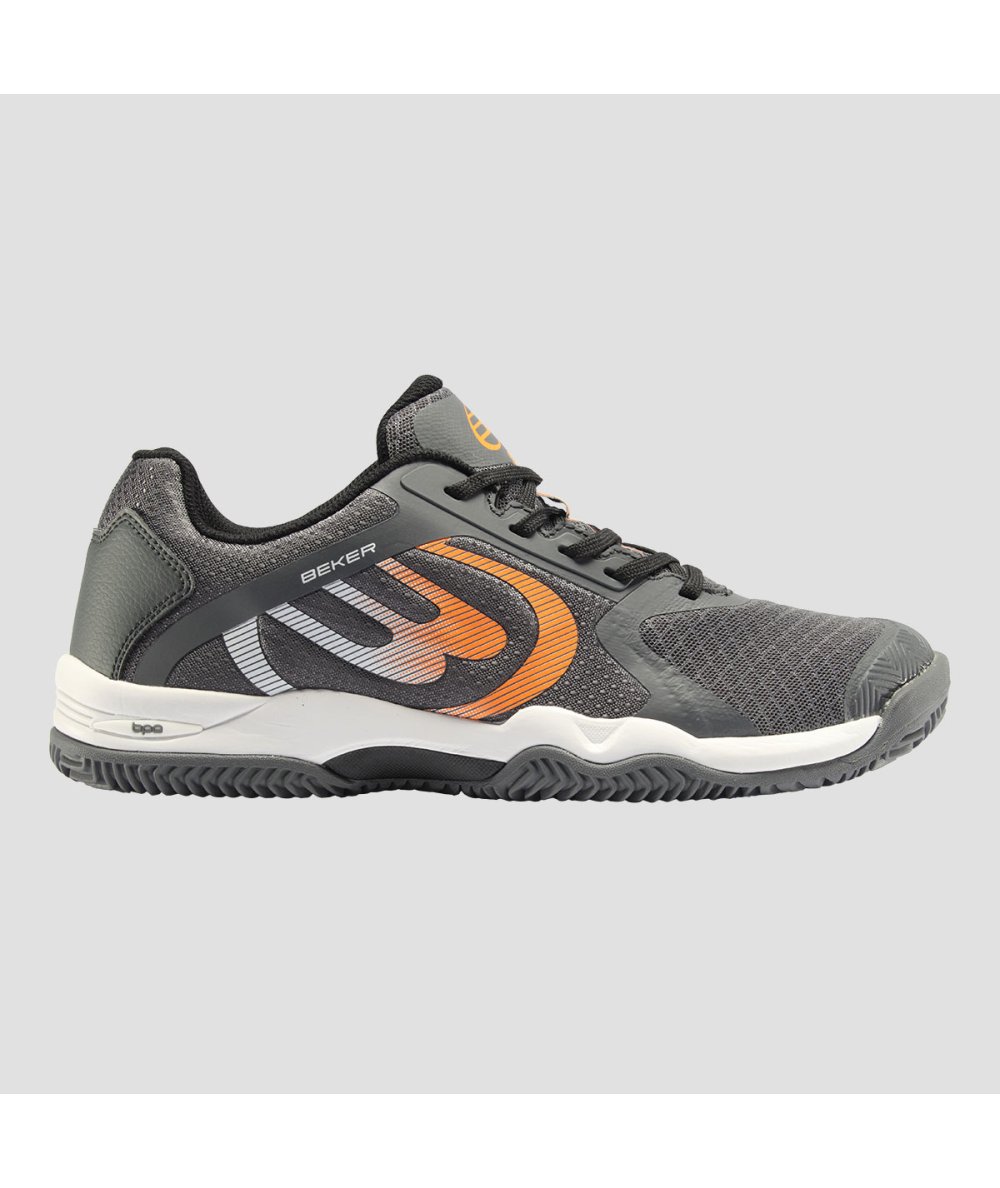 SAPATILHAS BULLPADEL BEKER 24V GRIS OSCURO