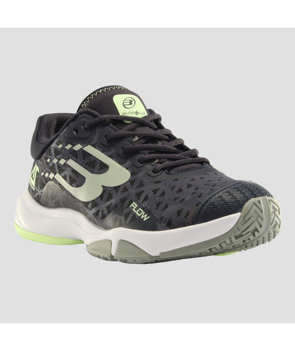 SAPATILHAS BULLPADEL FLOW 24V NEGRO/EUCALI